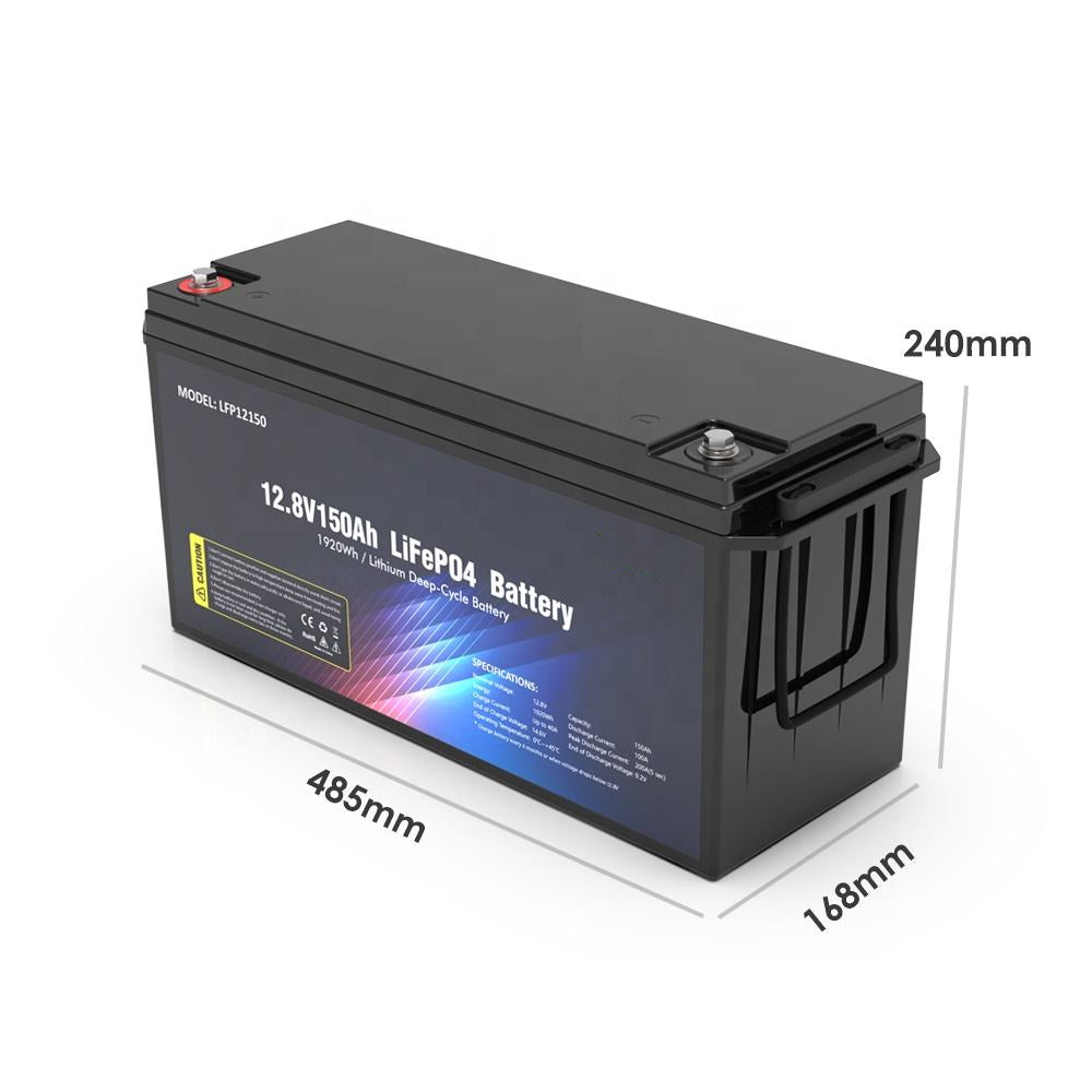 LiFePO4 battery 12.8V 150AH *