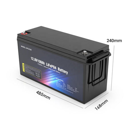 LiFePO4 battery 12.8V 150AH *