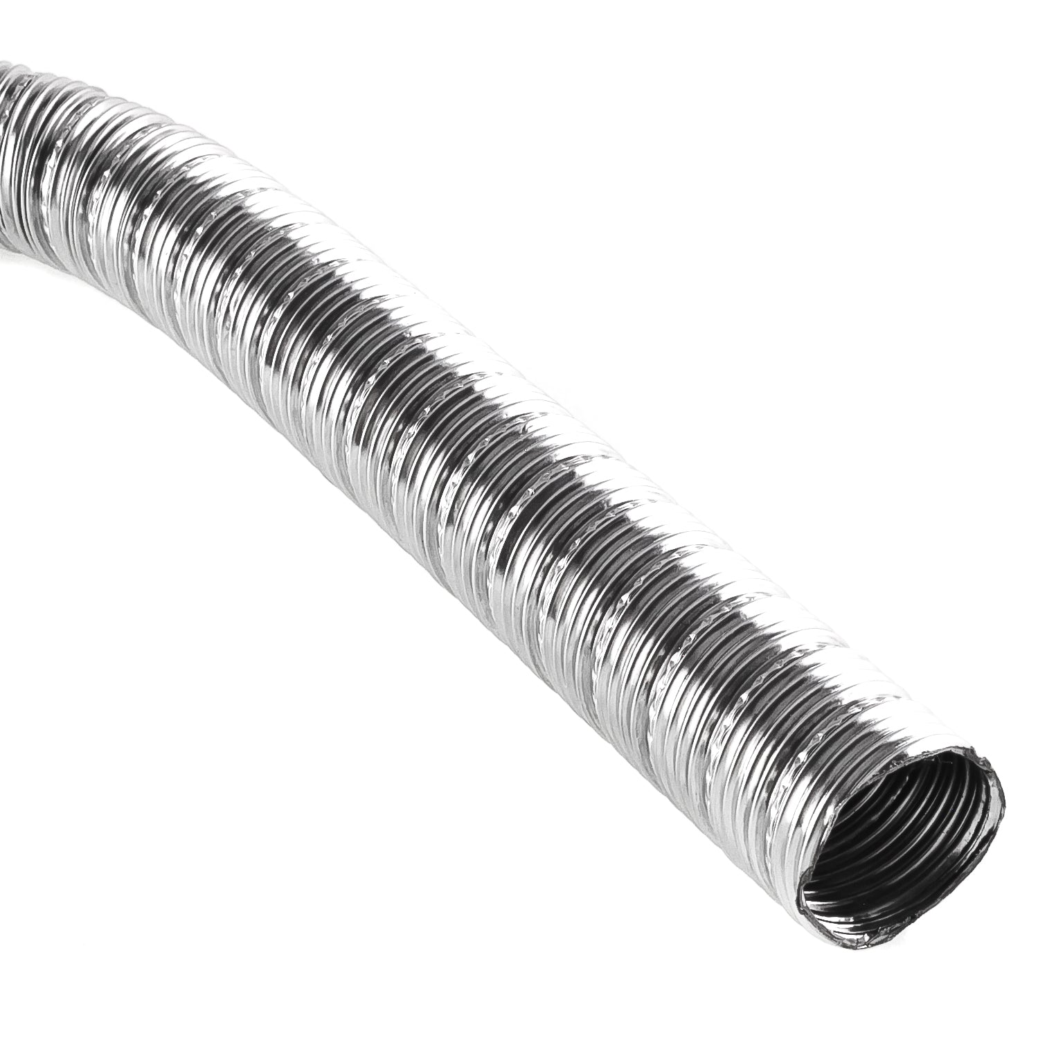 Flexible exhaust pipe stainless steel 100mm 1,5m Flexible exhaust pipe stainless steel 100mm 1,5m